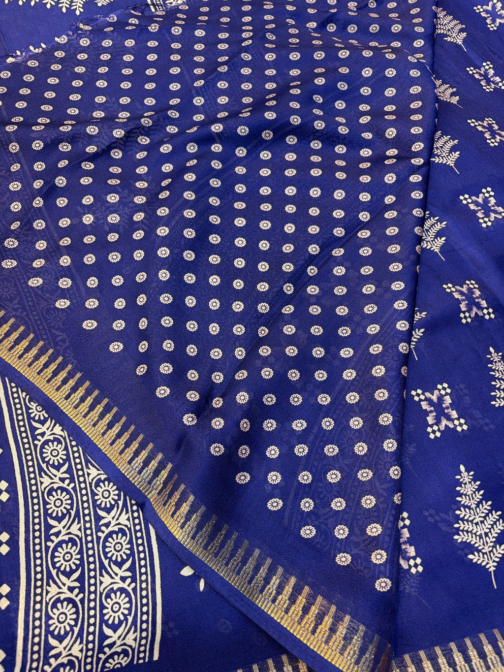 Jarjet sarees with Blouse-(KCFS05) (Copy)