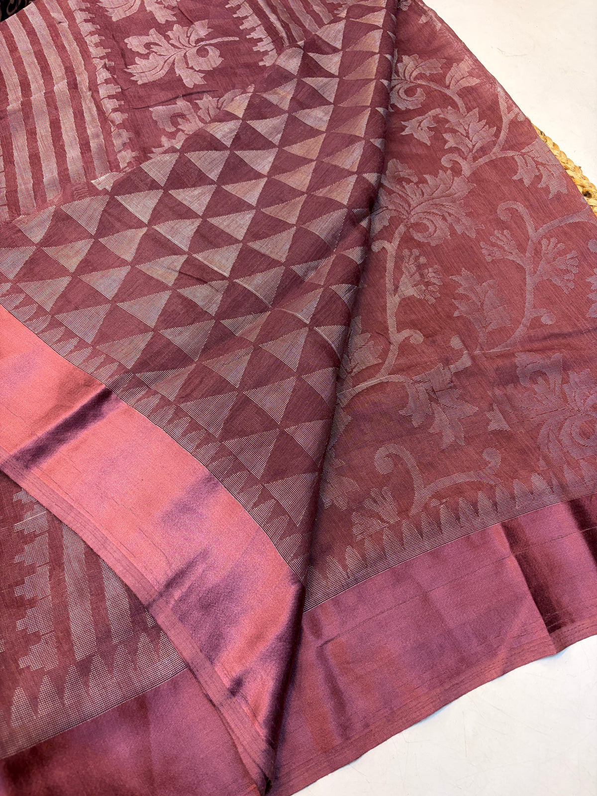 Cotton Braso Saree with Blouse and Elegant look(KCSB64)