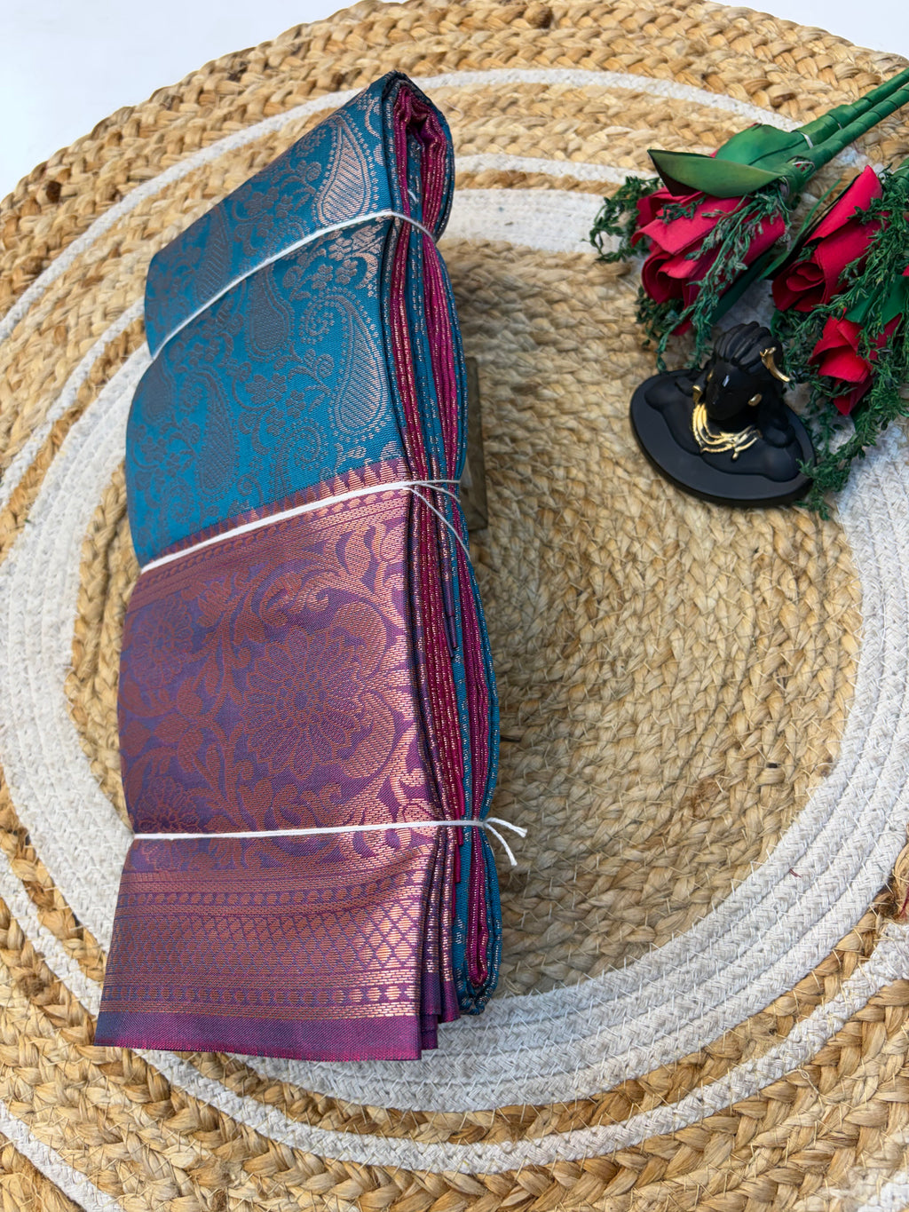 Banaras Semi-silk Saree for Premium and Elegant look.(KCBF28)