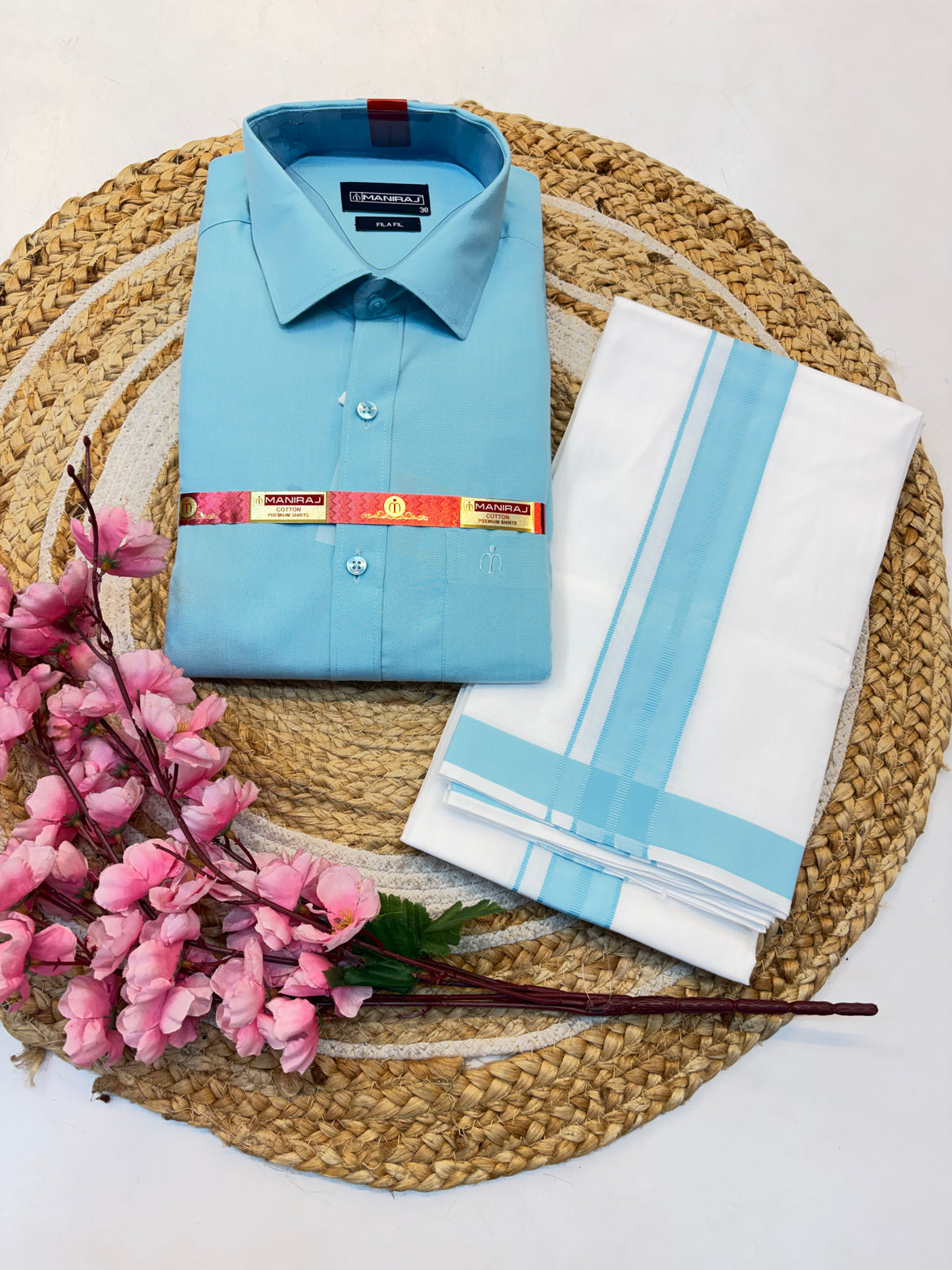 Pure Cotton Full Sleeve Shirt With westi - (KCCWS06)