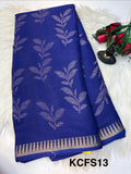 Jarjet sarees with Blouse-(KCFS13)