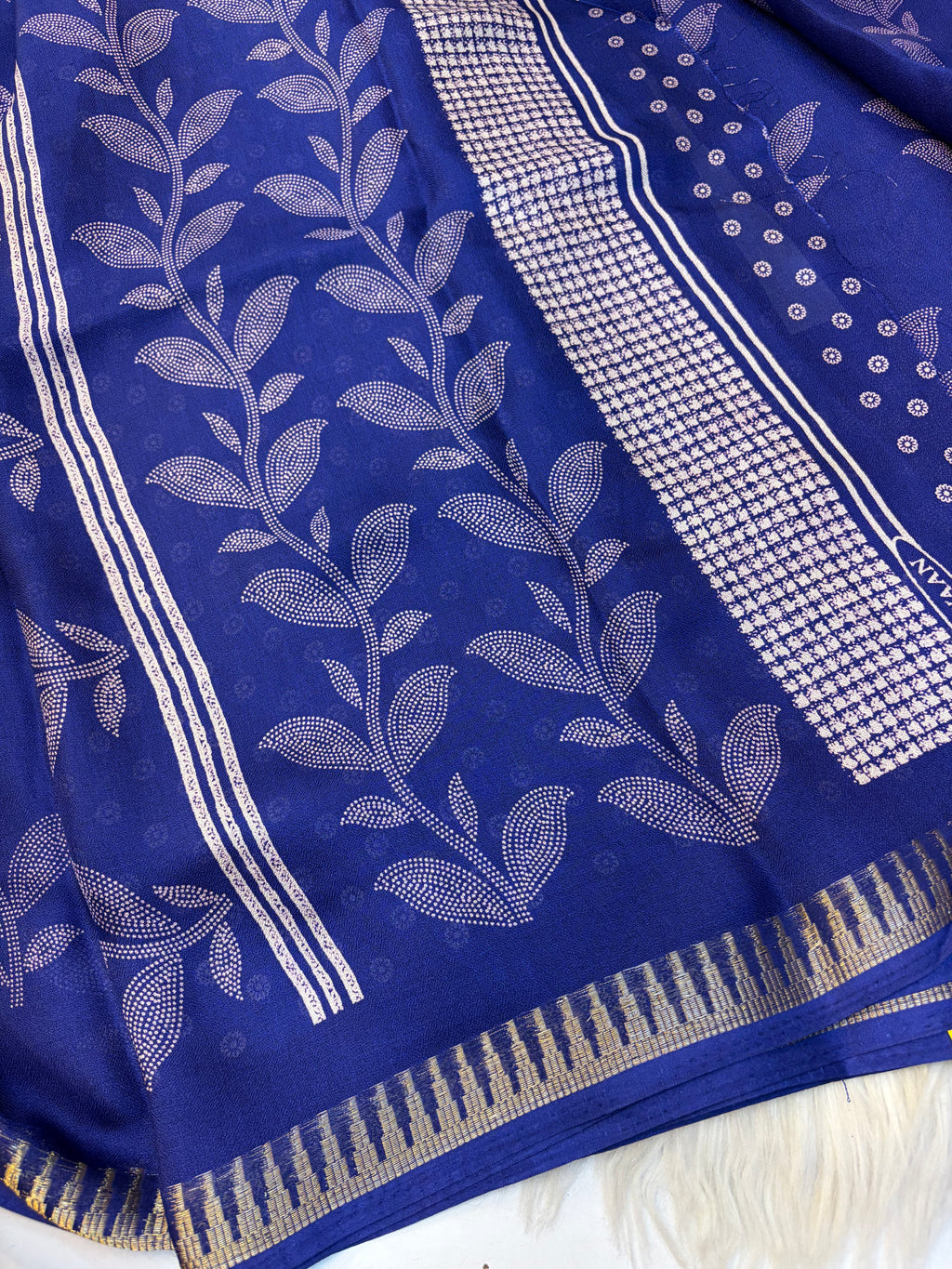 Jarjet sarees with Blouse-(KCFS13)