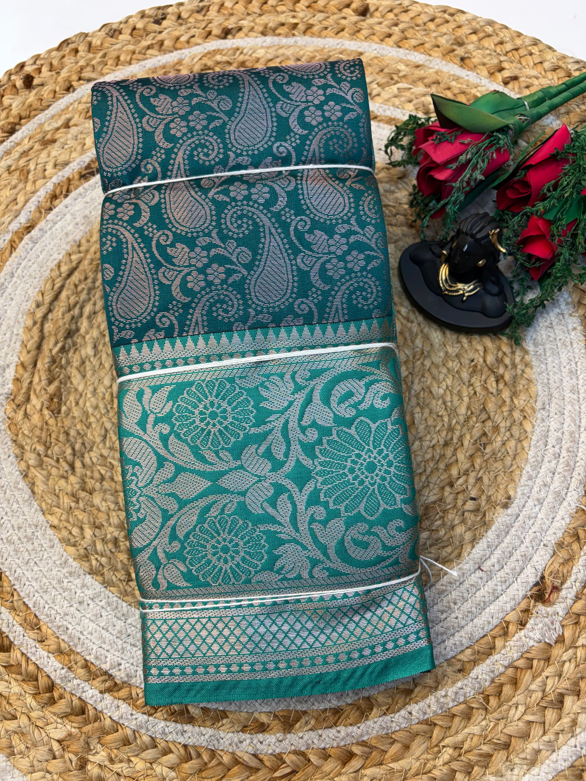 Banaras Semi-silk Saree for Premium and Elegant look.(KCBF29)