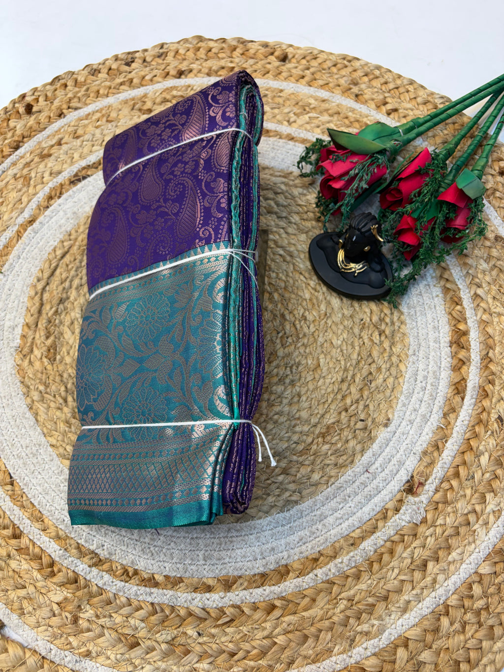 Banaras Semi-silk Saree for Premium and Elegant look.(KCBF31)