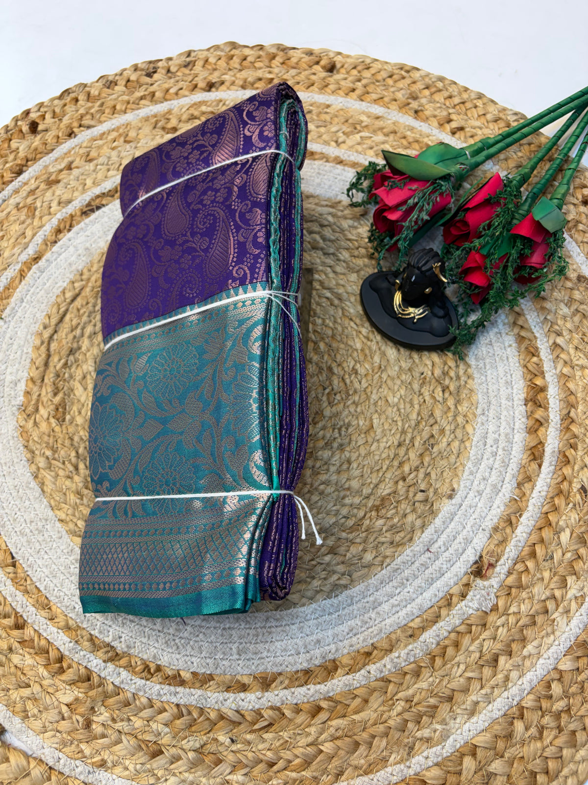 Banaras Semi-silk Saree for Premium and Elegant look.(KCBF31)