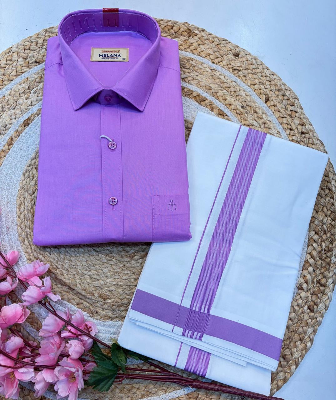 Melana Culture Set Full Sleeve Shirt With westi - (KCCWS010)