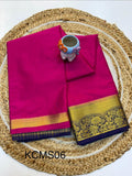 Mysore Silk Saree Elegant look and Budget friendly Saree.(KCMS06)