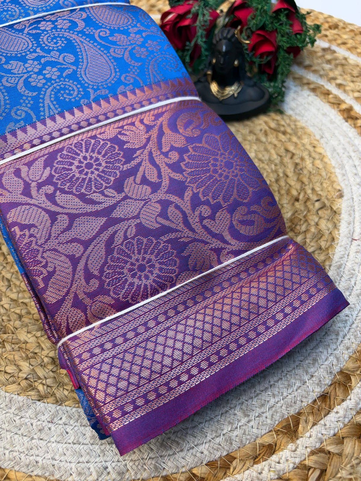 Banaras Semi-silk Saree for Premium and Elegant look.(KCBF27)