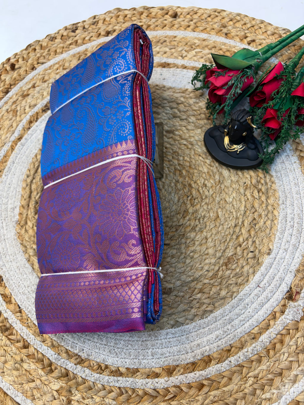 Banaras Semi-silk Saree for Premium and Elegant look.(KCBF27)