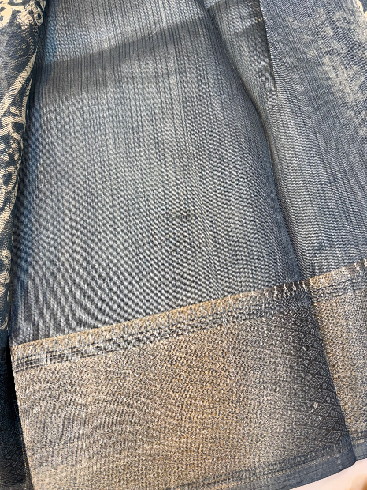 Fancy cotton blend saree with blouse and budget-friendly pricing (KCJC40)