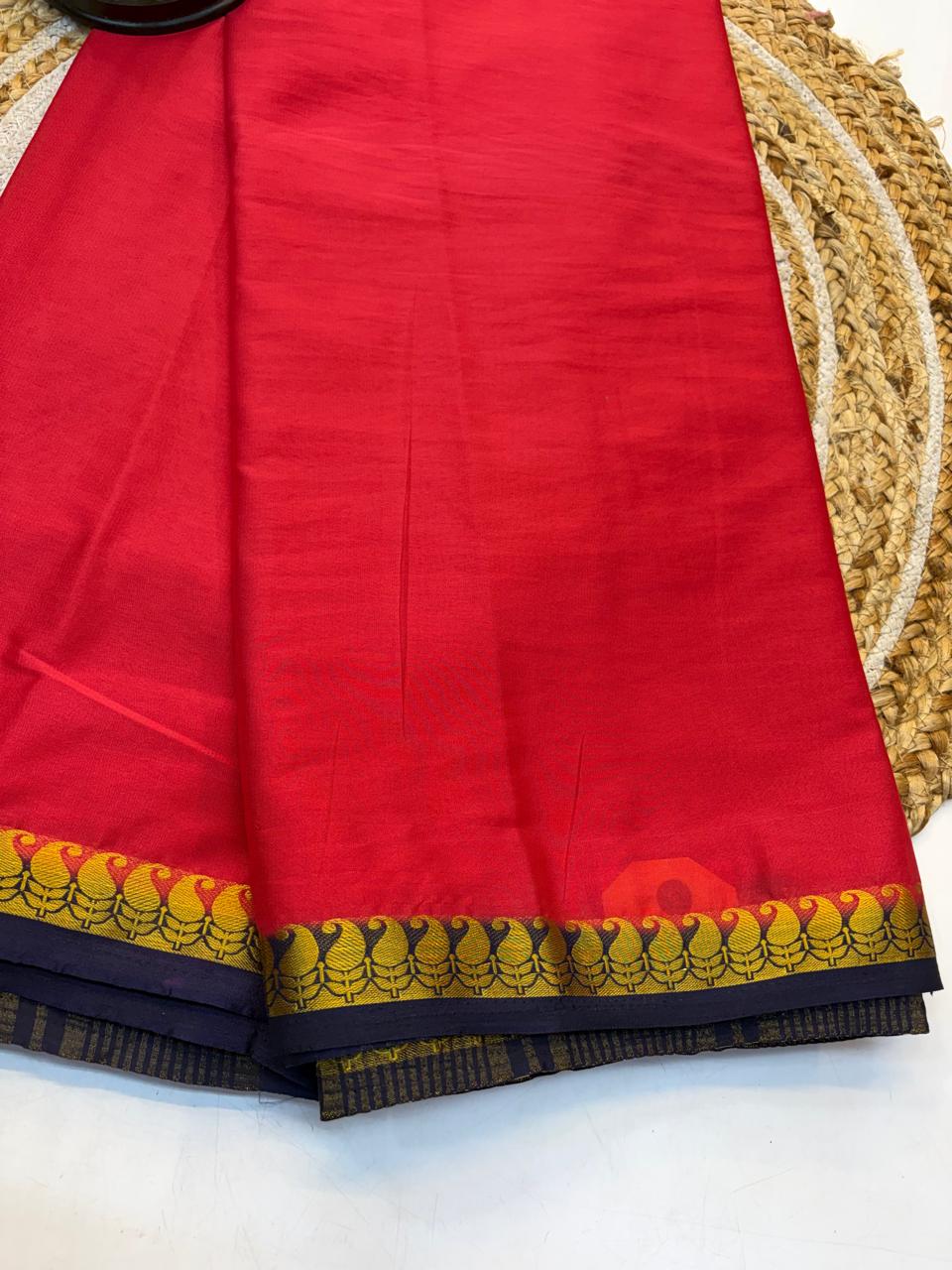 Mysore Silk Saree Elegant look.(KCMS12)