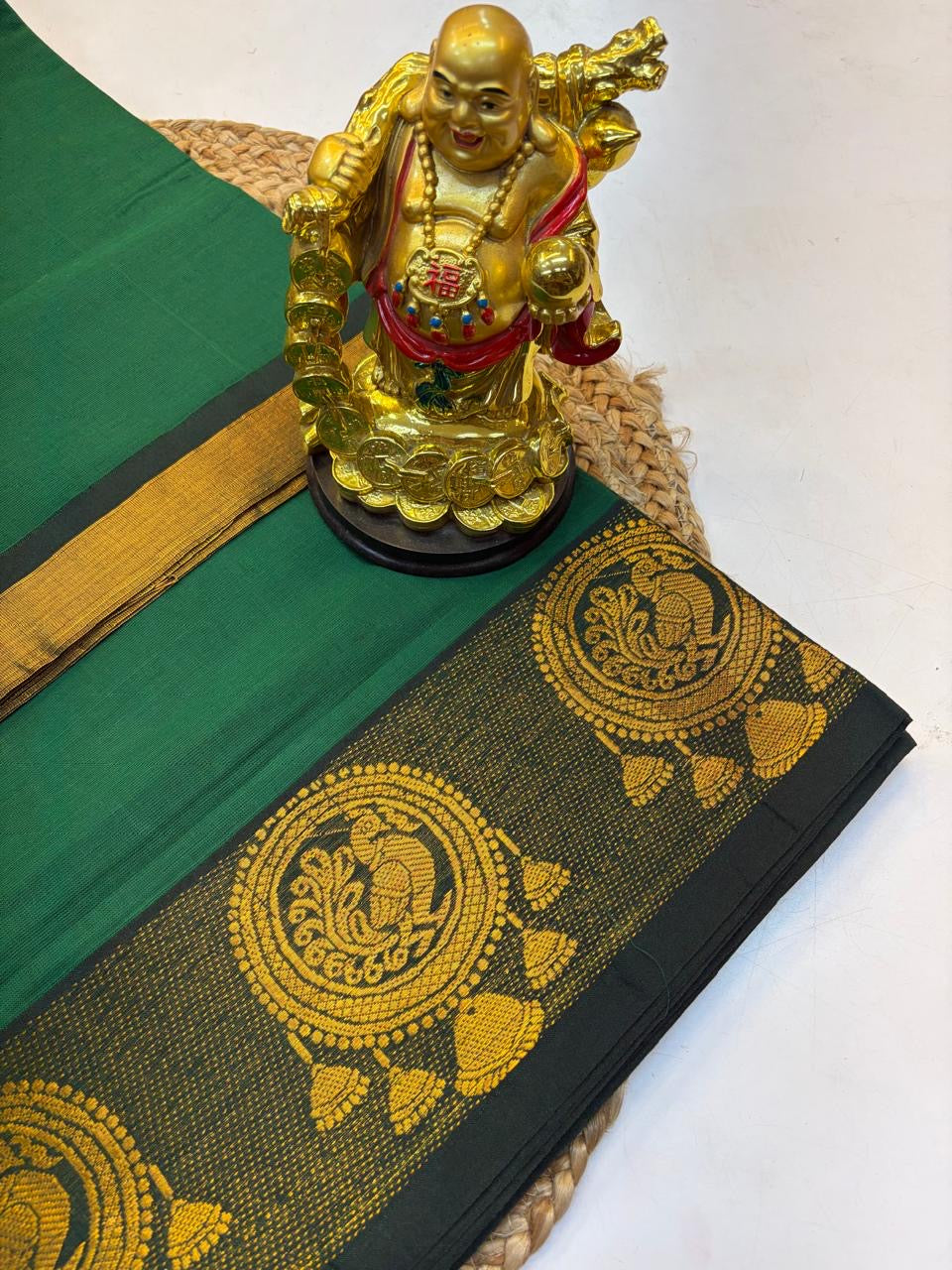 Kanchi Cotton Saree No Blouse.(KCKCS0017)