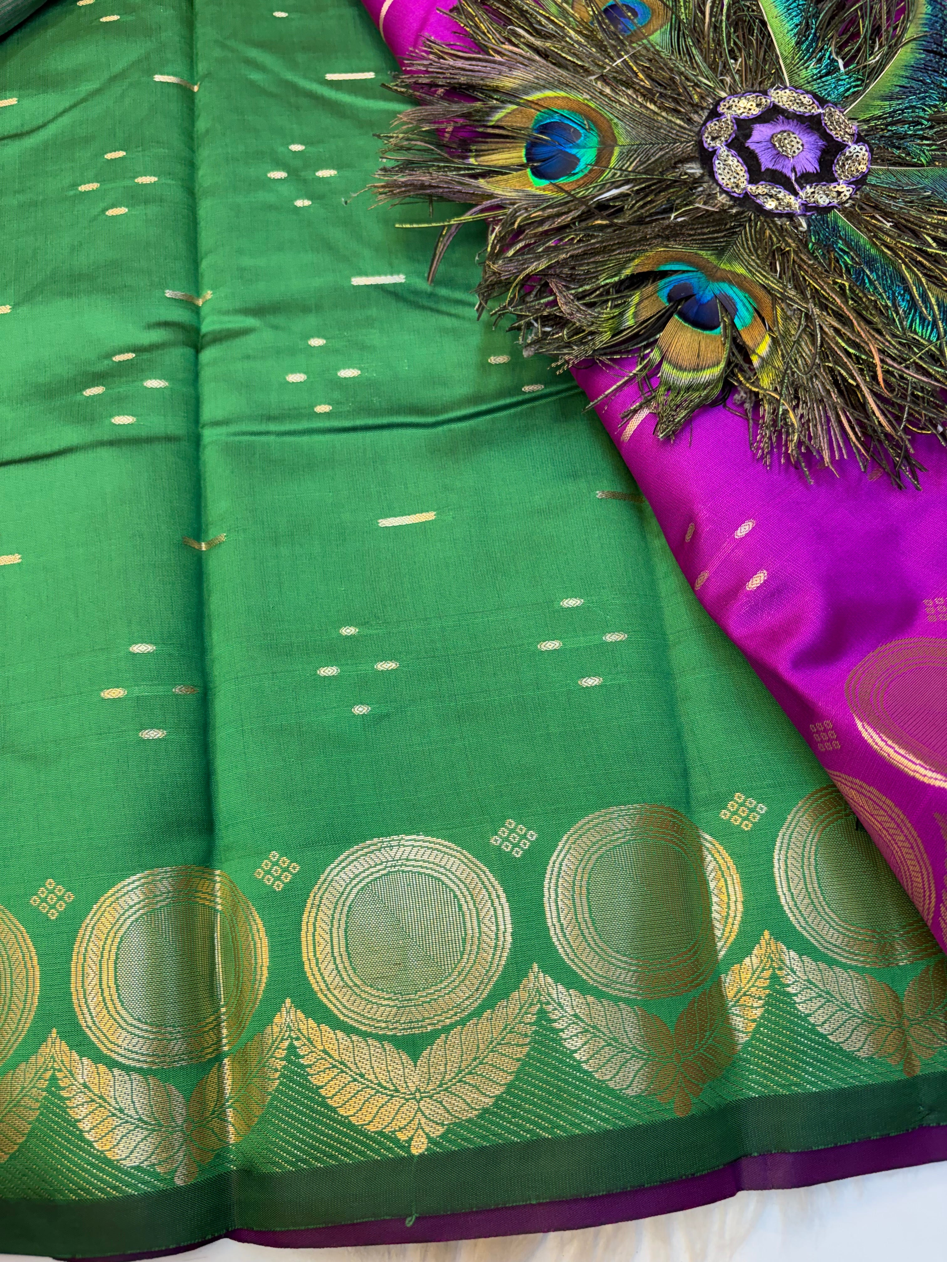 Budget Friendly Mysore Silk Saree  -(KCBF001)