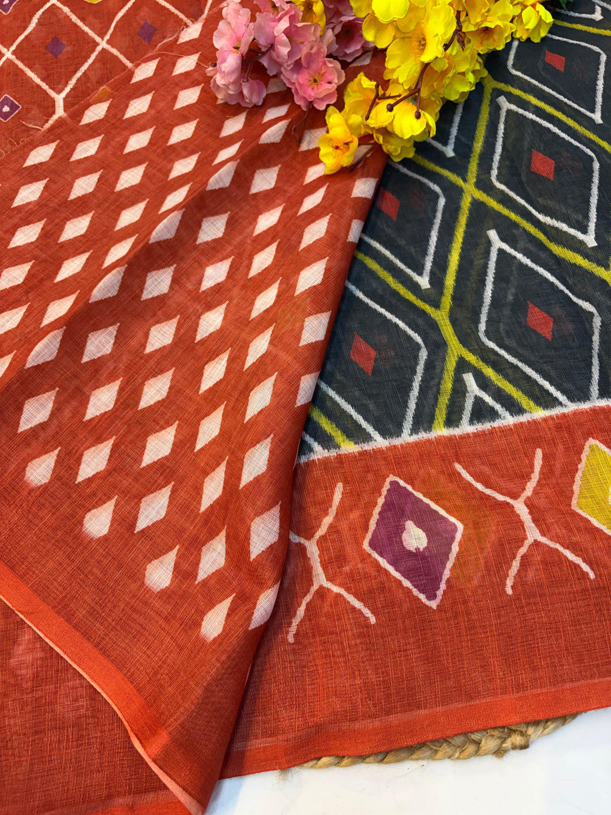Linen Cotton Saree(KCLNS07)