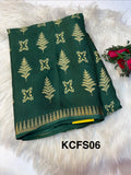Jarjet sarees with Blouse-(KCFS06)