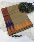 Plain Saree Contrast Border -(KCBF005)