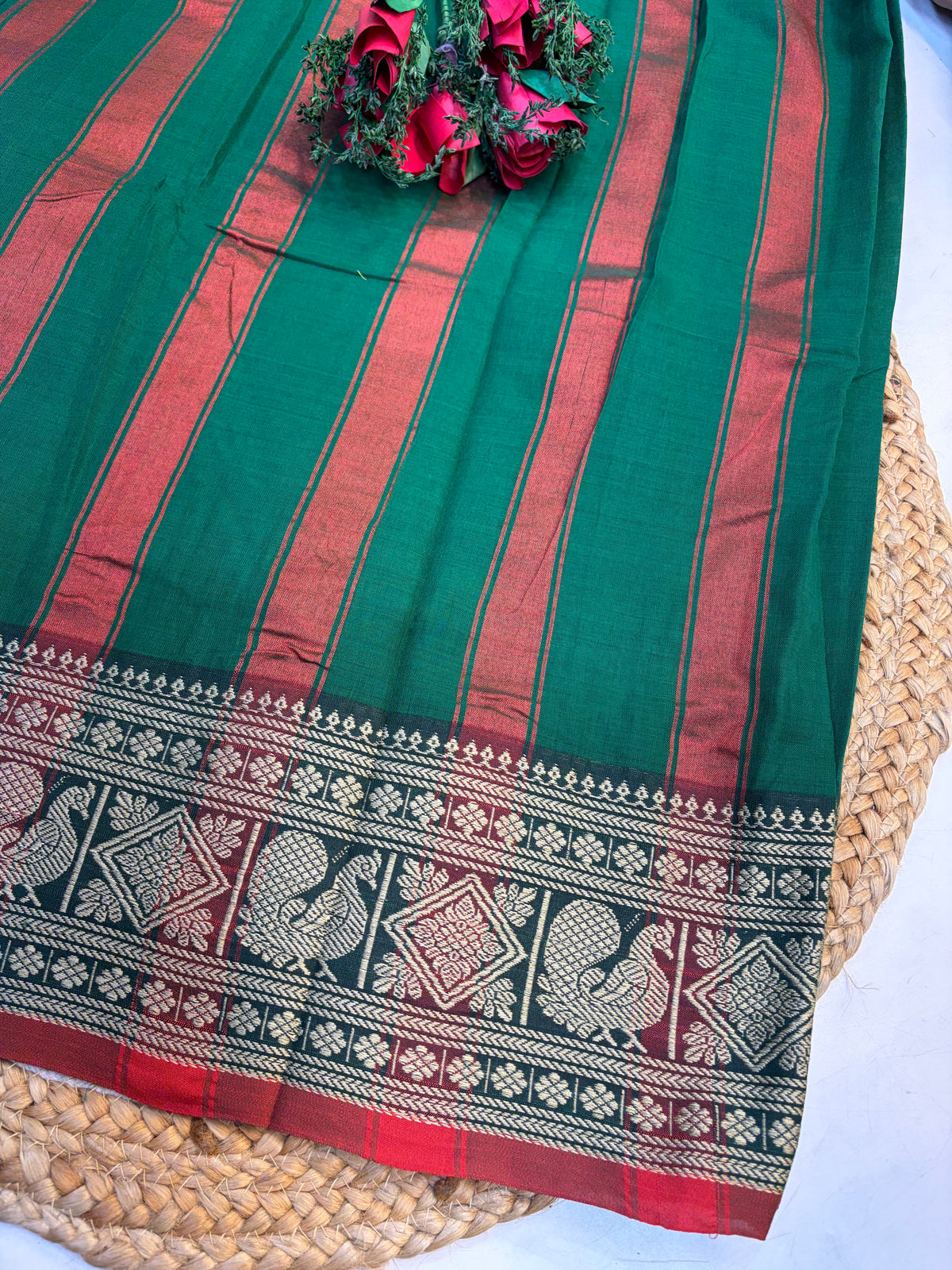 Narayan Pet Cotton Saree No Blouse(KCNPC002)