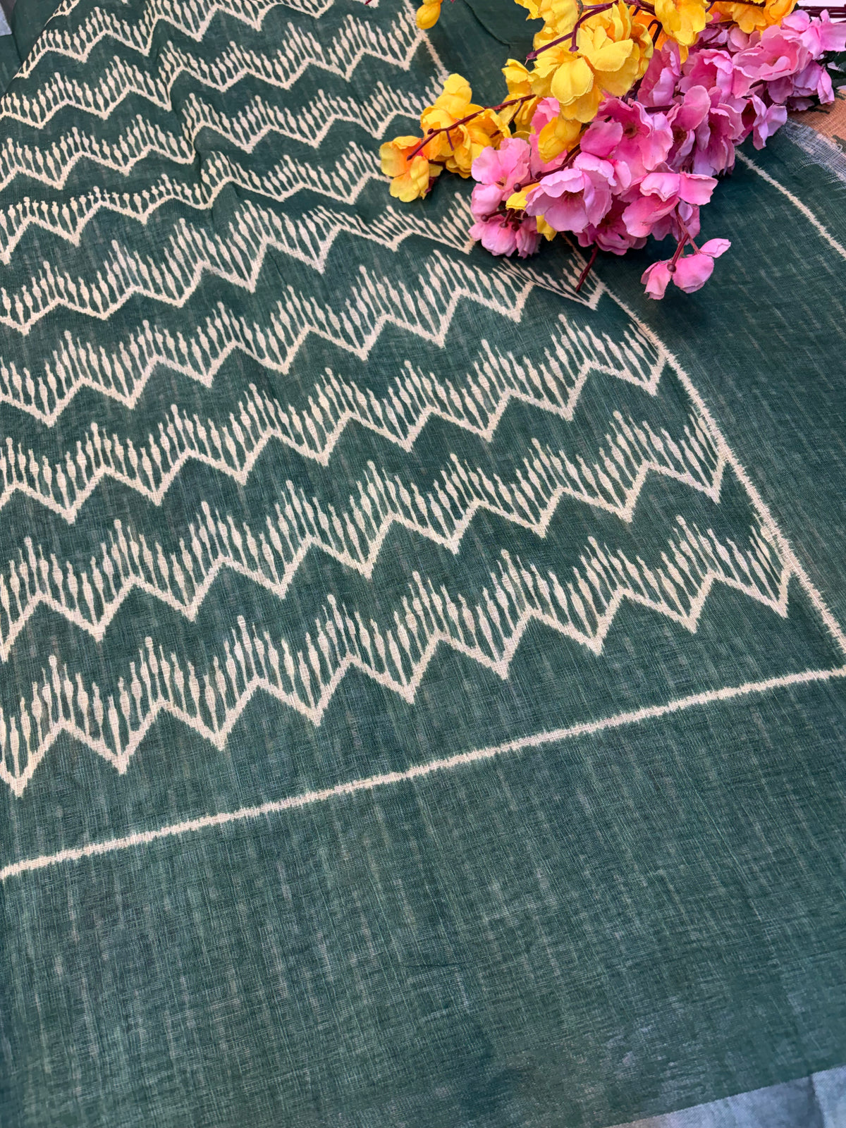 Linen Cotton Saree(KCLNS02)