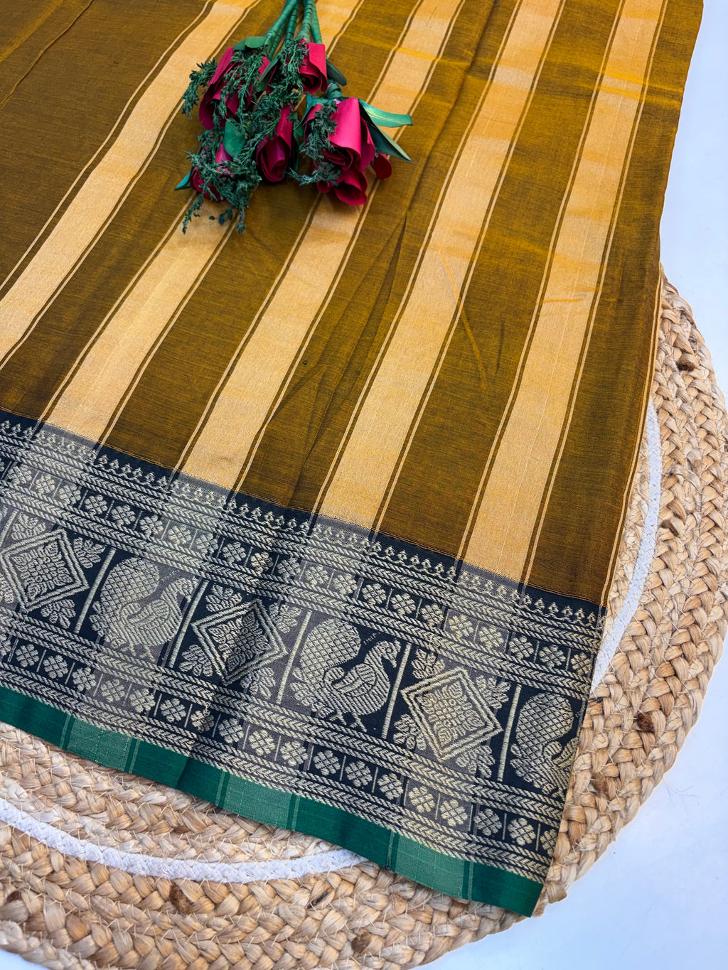 Narayan Pet Cotton Saree No Blouse(KCNPC004)