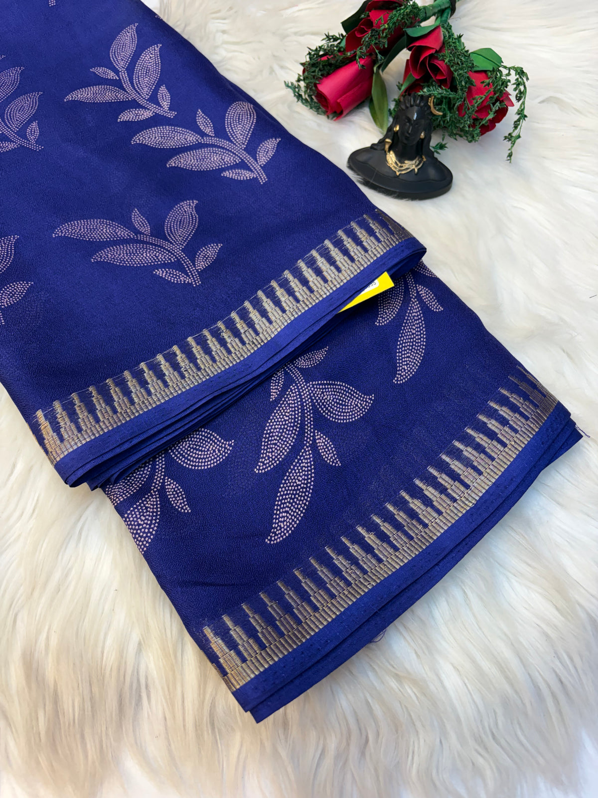 Jarjet sarees with Blouse-(KCFS13)