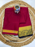 Mysore Silk Saree Elegant look and Budget friendly Saree.(KCMS05)
