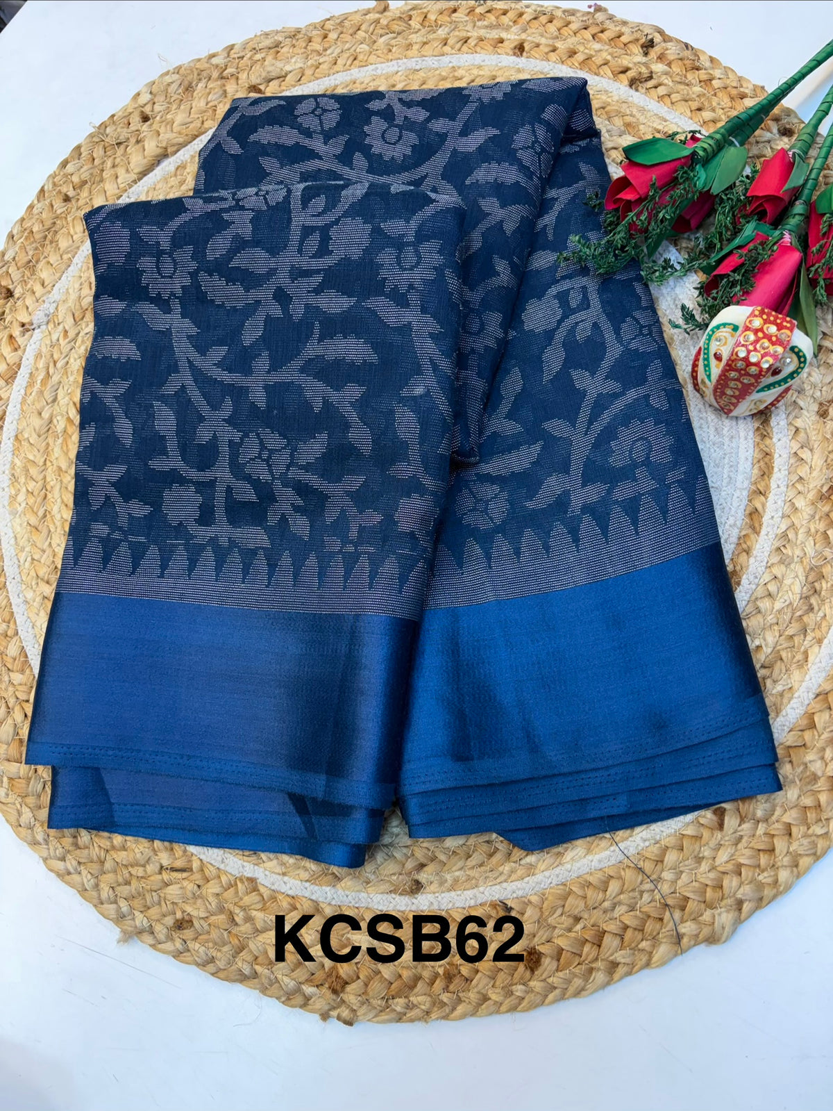 Cotton Braso Saree with Blouse and Elegant look(KCSB62)