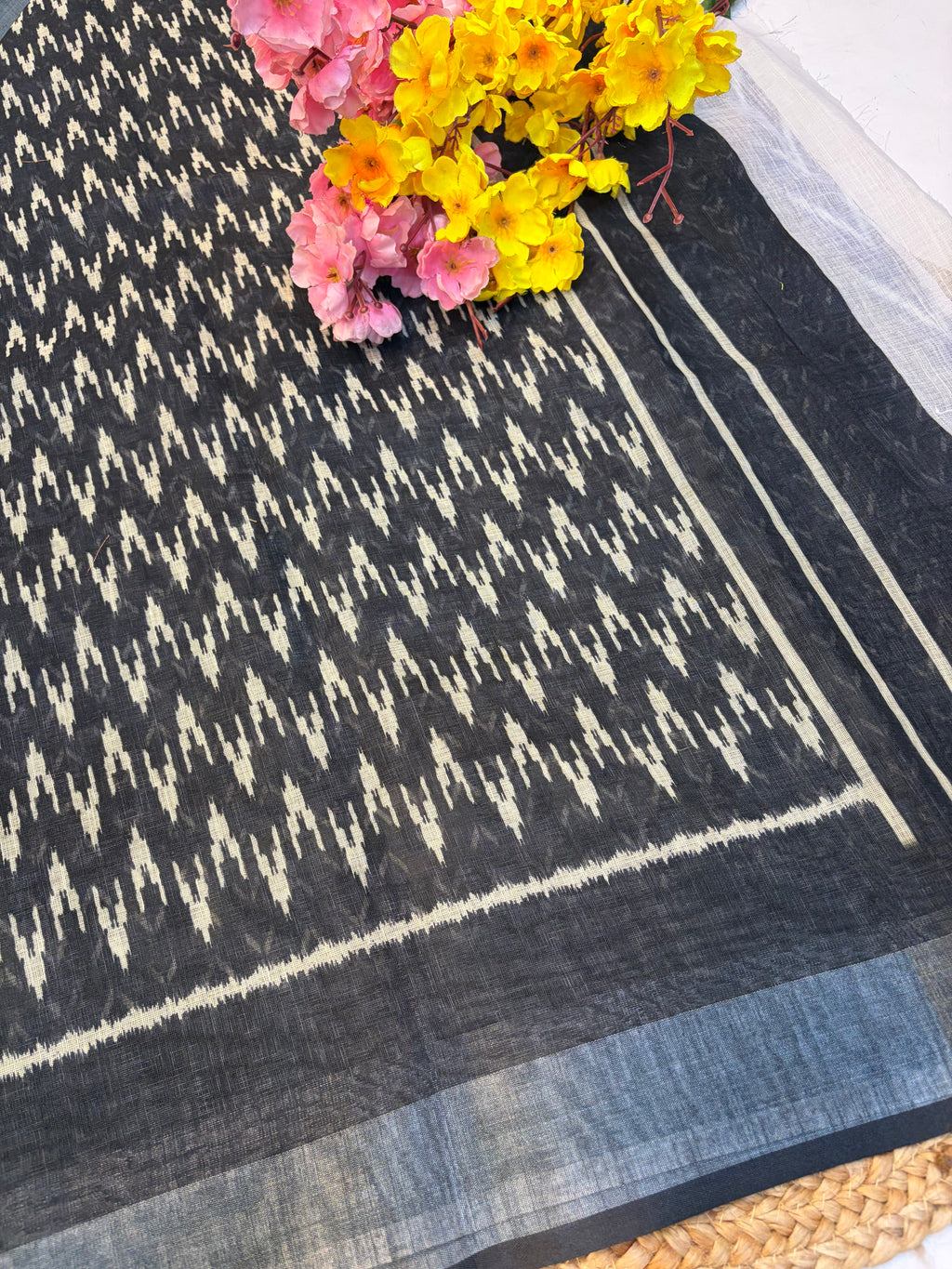 Linen Cotton Saree(KCLNS01)