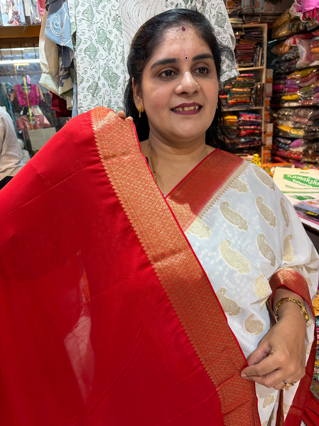 Mysore Silk Saree Elegant look.(KCMS10)