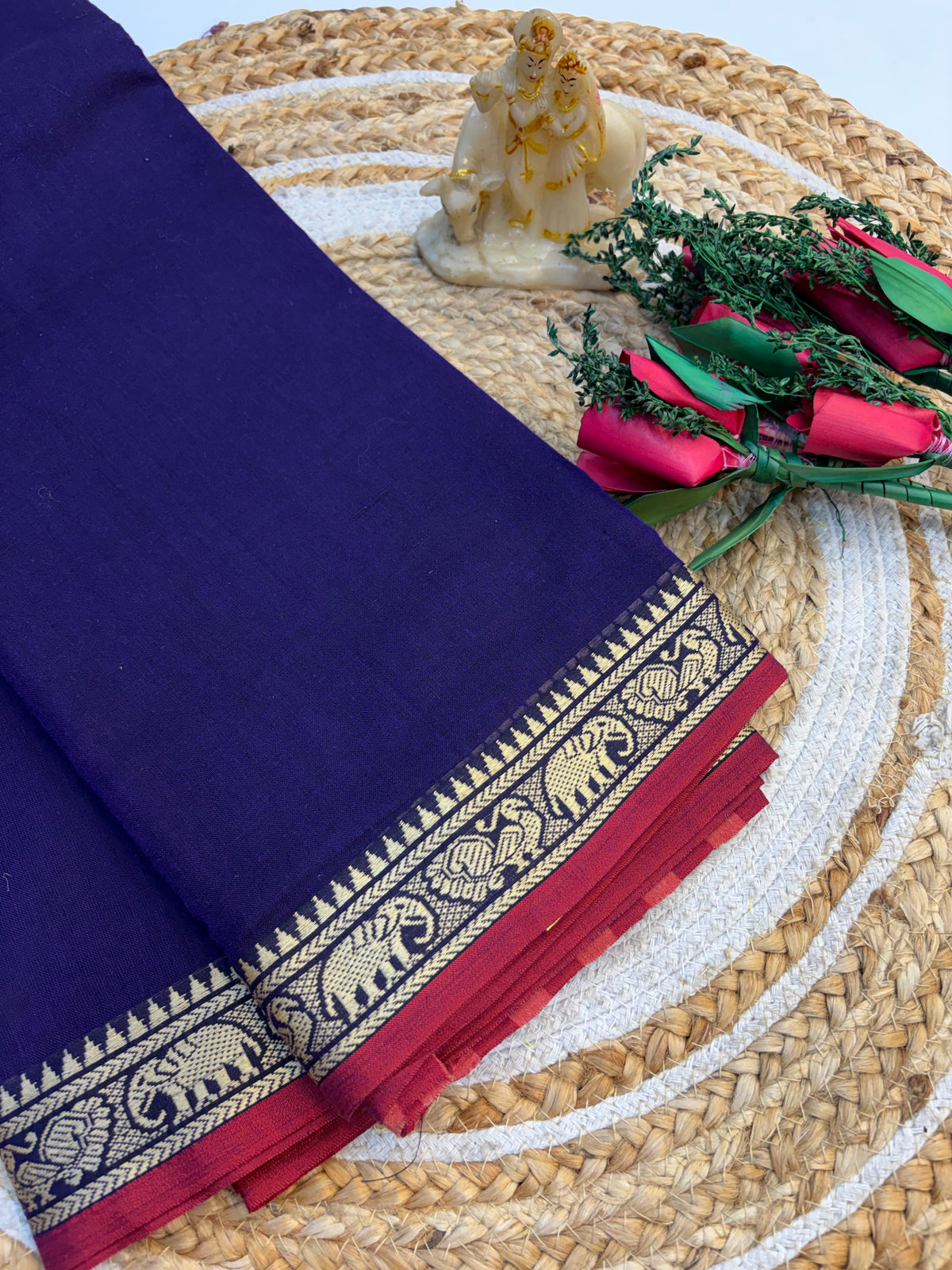 Narayan Pet Cotton Saree No Blouse(KCNPCS002)
