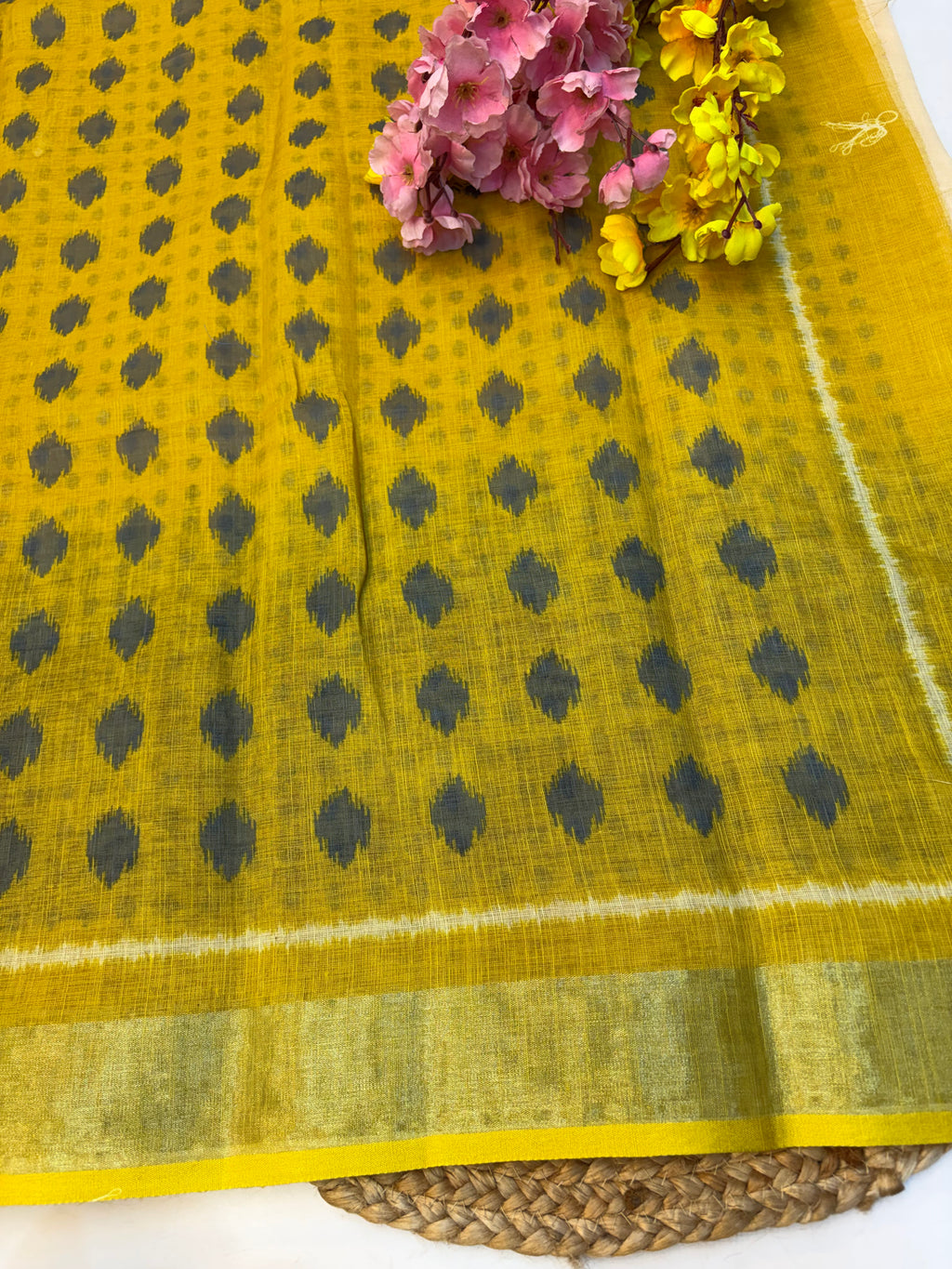 Linen Cotton Saree(KCLNS06)