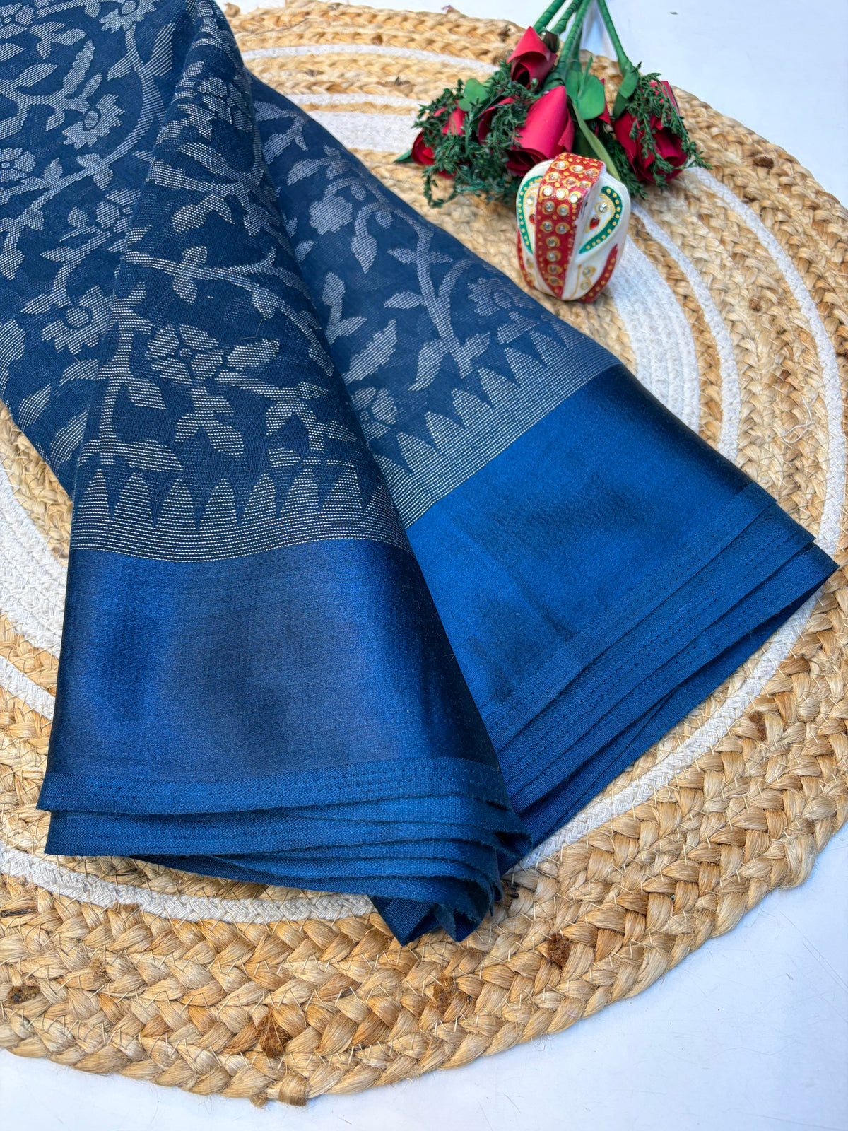 Cotton Braso Saree with Blouse and Elegant look(KCSB62)