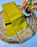 Fancy Tissue Border Silk Saree for Premium Look (KCBF39)