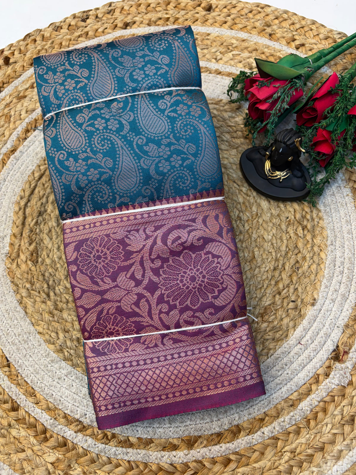 Banaras Semi-silk Saree for Premium and Elegant look.(KCBF28)