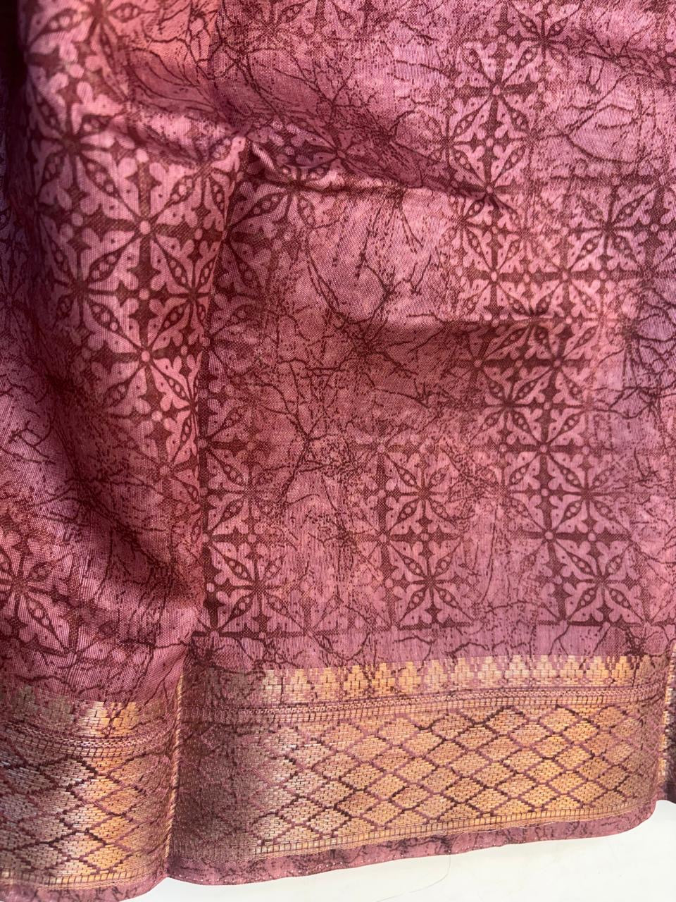 Fancy Cotton Blend Saree With Blouse, Fabulous Look and Budget-friendly pricing.(KCJC51)