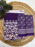 Bagru Cotton Saree with 1M Separate Blouse.(KCBCS0013)
