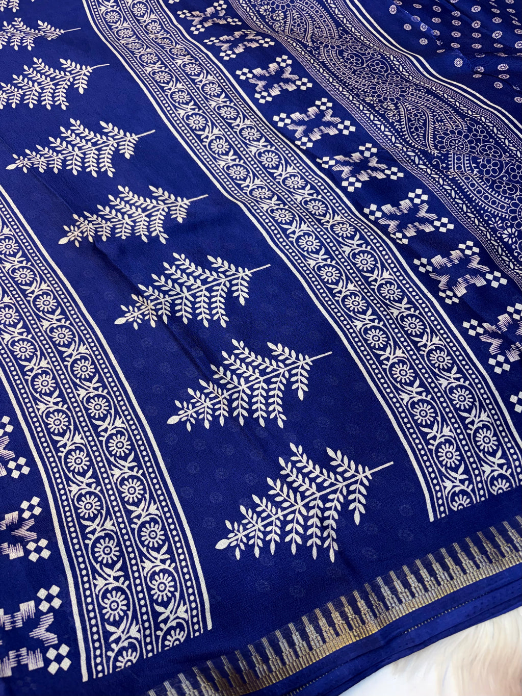 Jarjet sarees with Blouse-(KCFS05) (Copy)