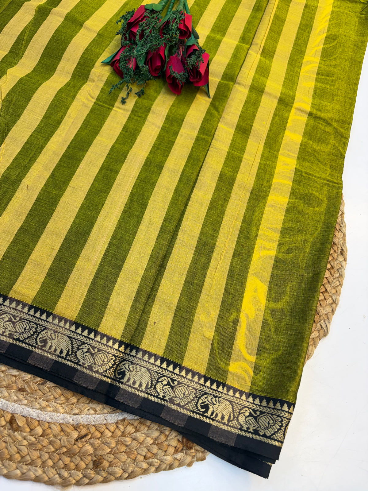 Narayan Pet Cotton Saree No Blouse(KCNPCS001)