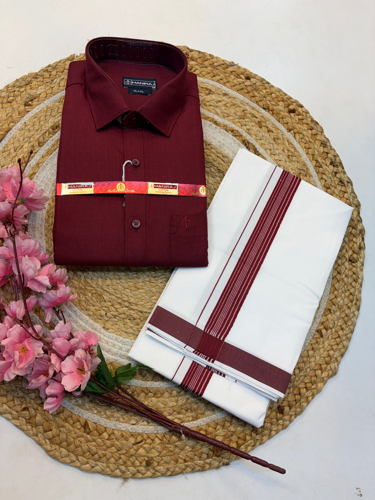 Pure Cotton Full Sleeve Shirt With westi - (KCCWS03)