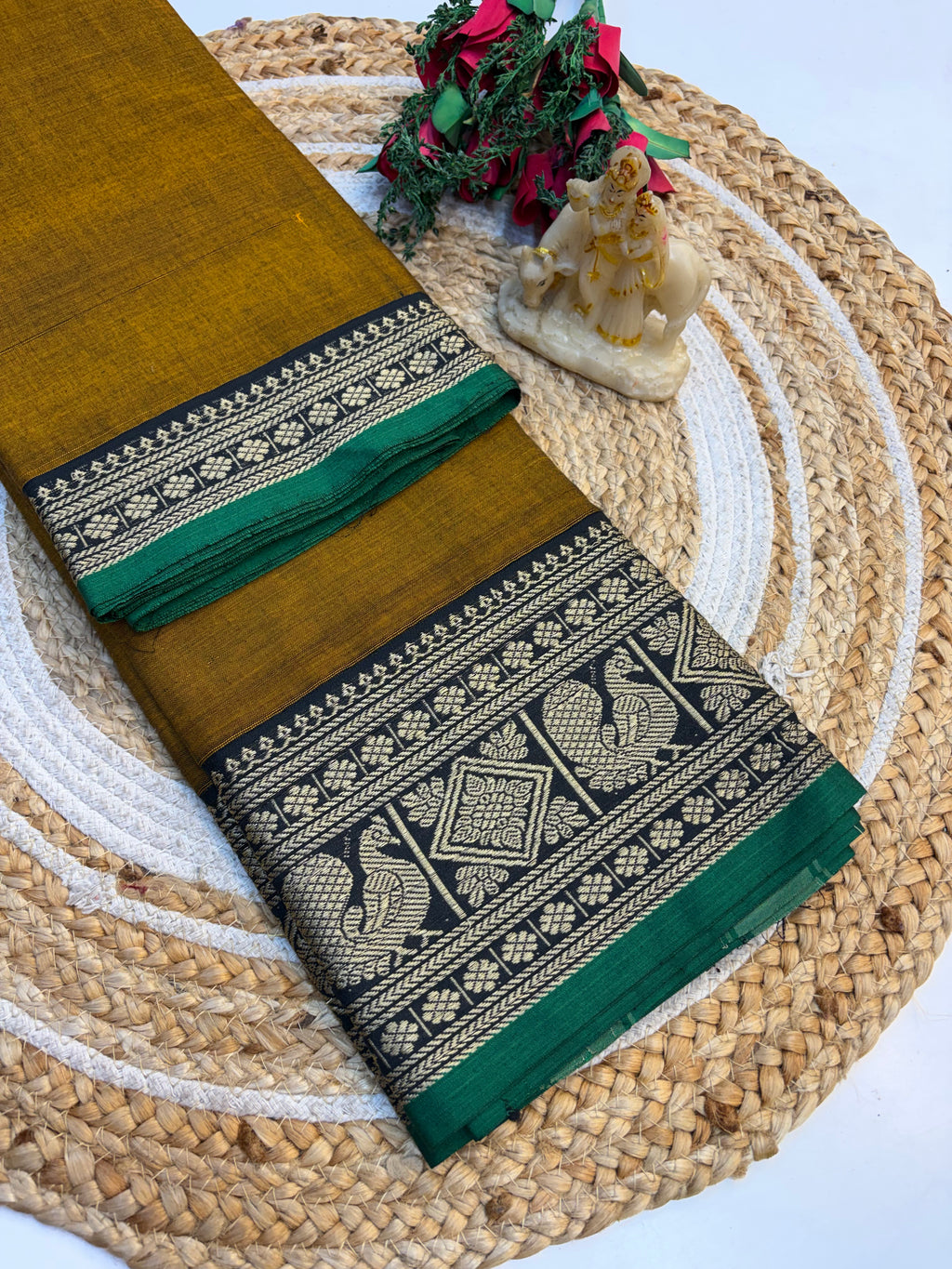 Narayan Pet Cotton Saree No Blouse(KCNPC004)