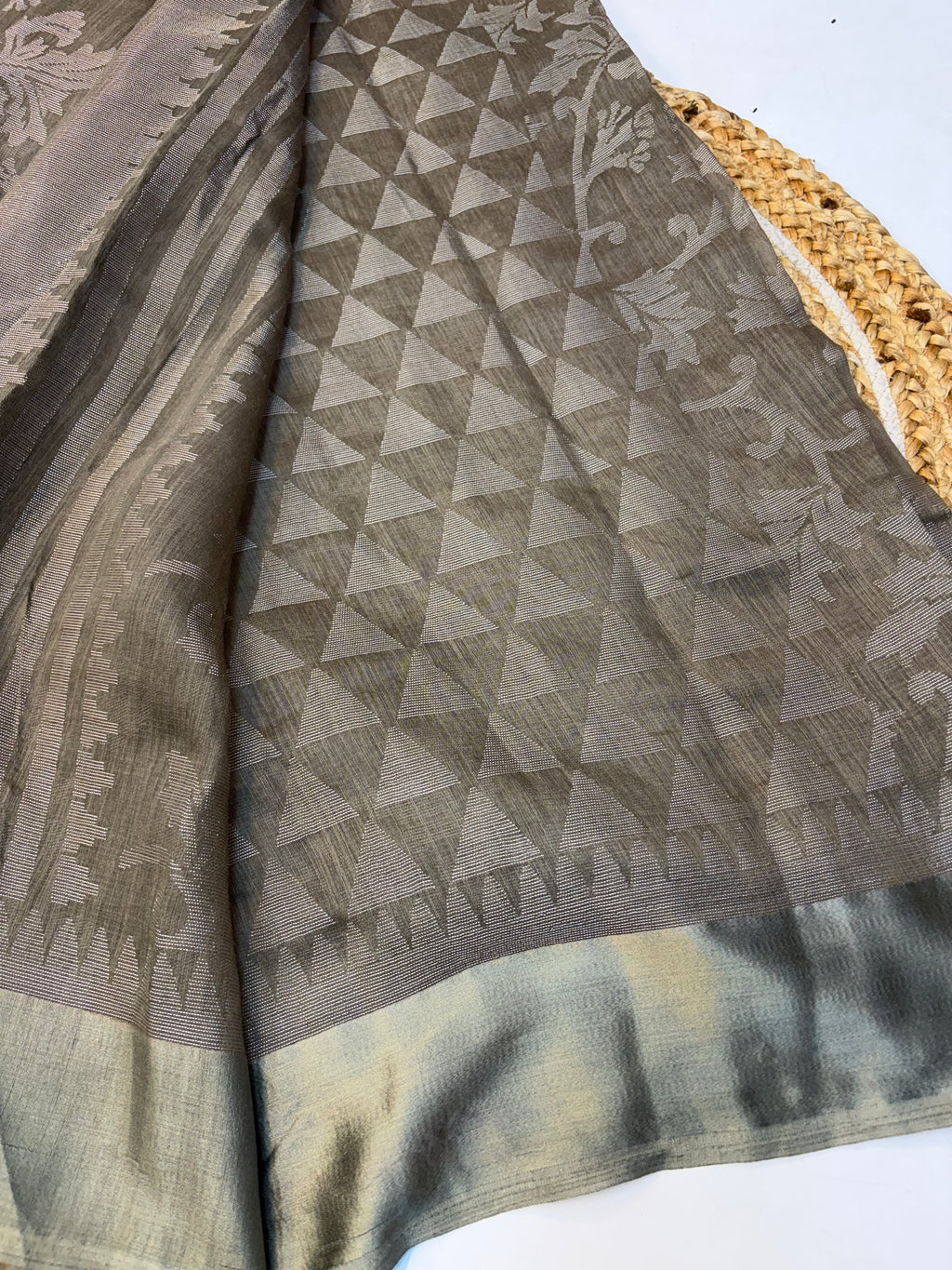 Cotton Braso Saree with Blouse and Elegant look(KCSB67)