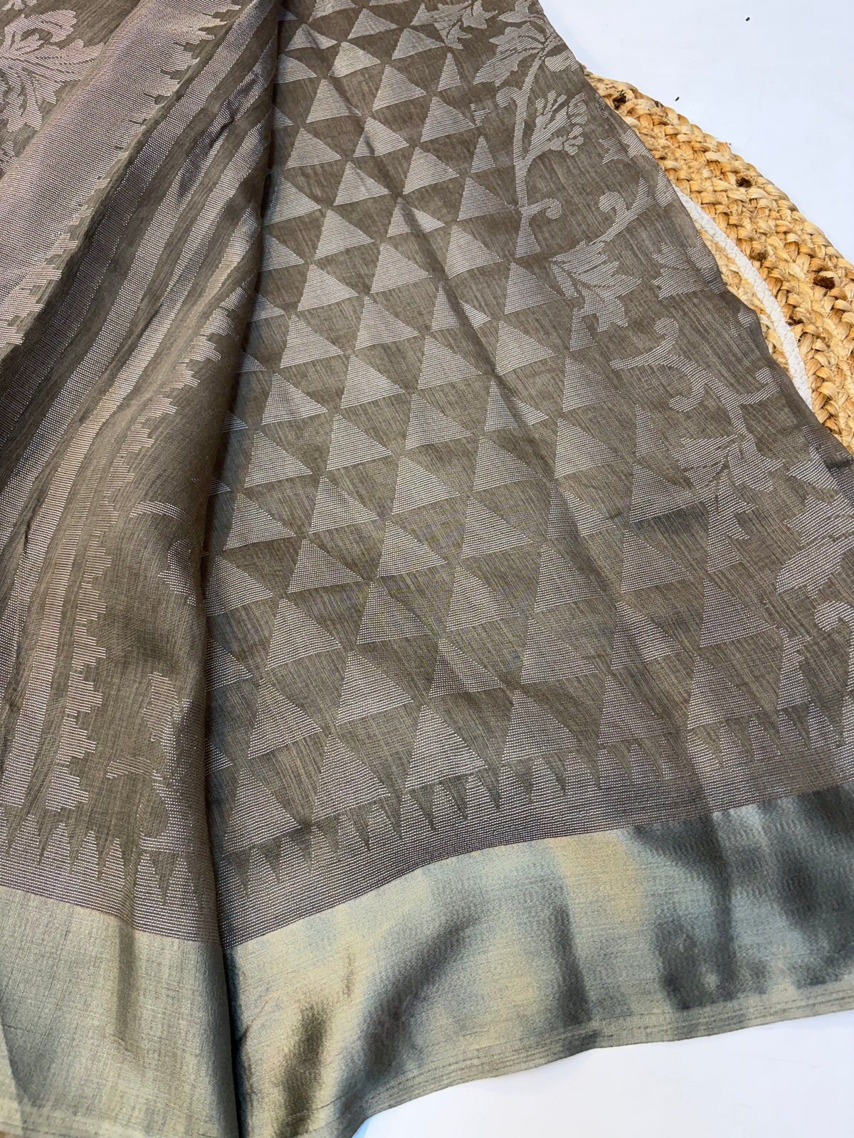 Cotton Braso Saree with Blouse and Elegant look(KCSB67)