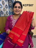 Budget-friendly Foil Print Saree(KCFS07)