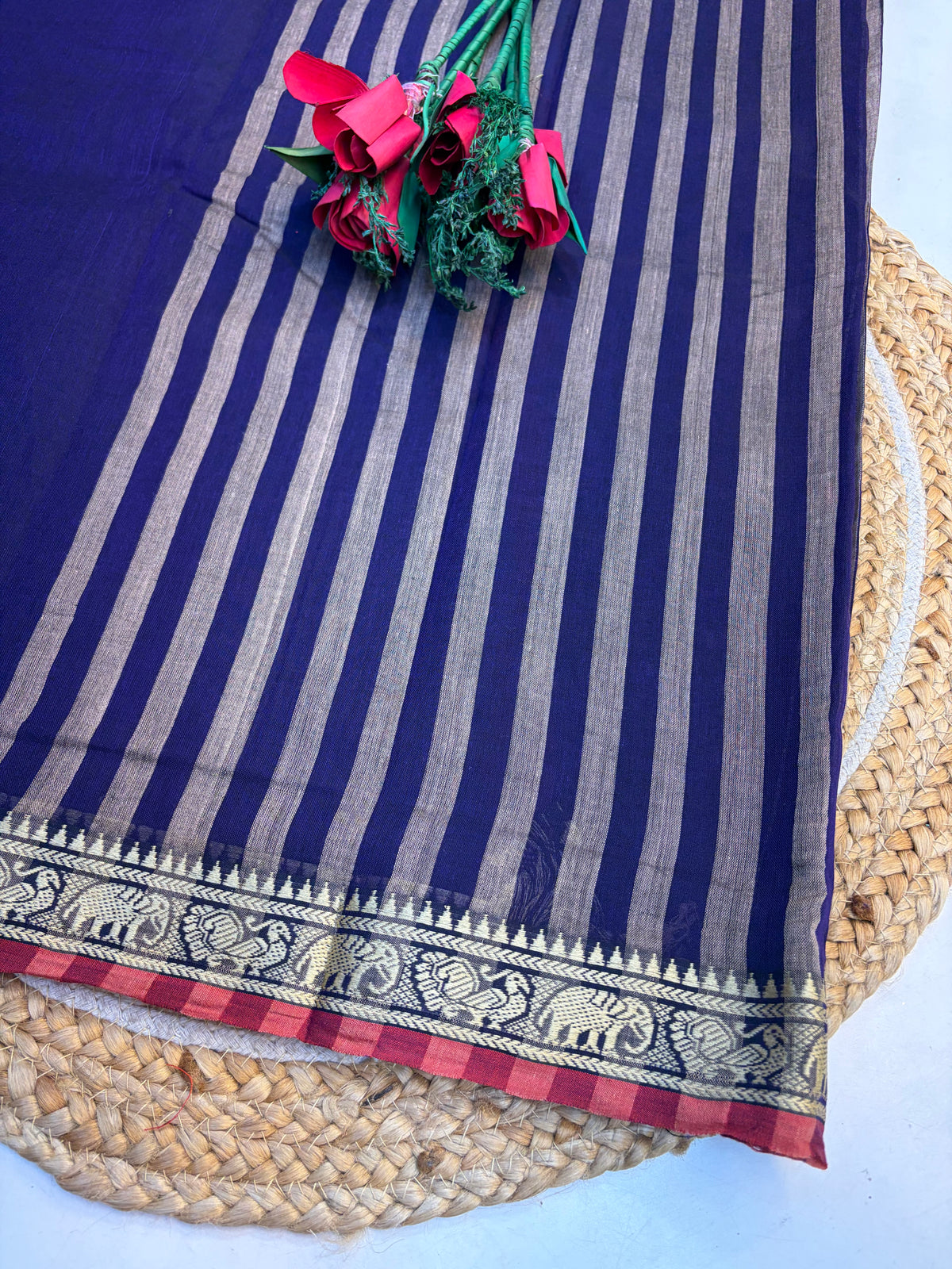Narayan Pet Cotton Saree No Blouse(KCNPCS002)