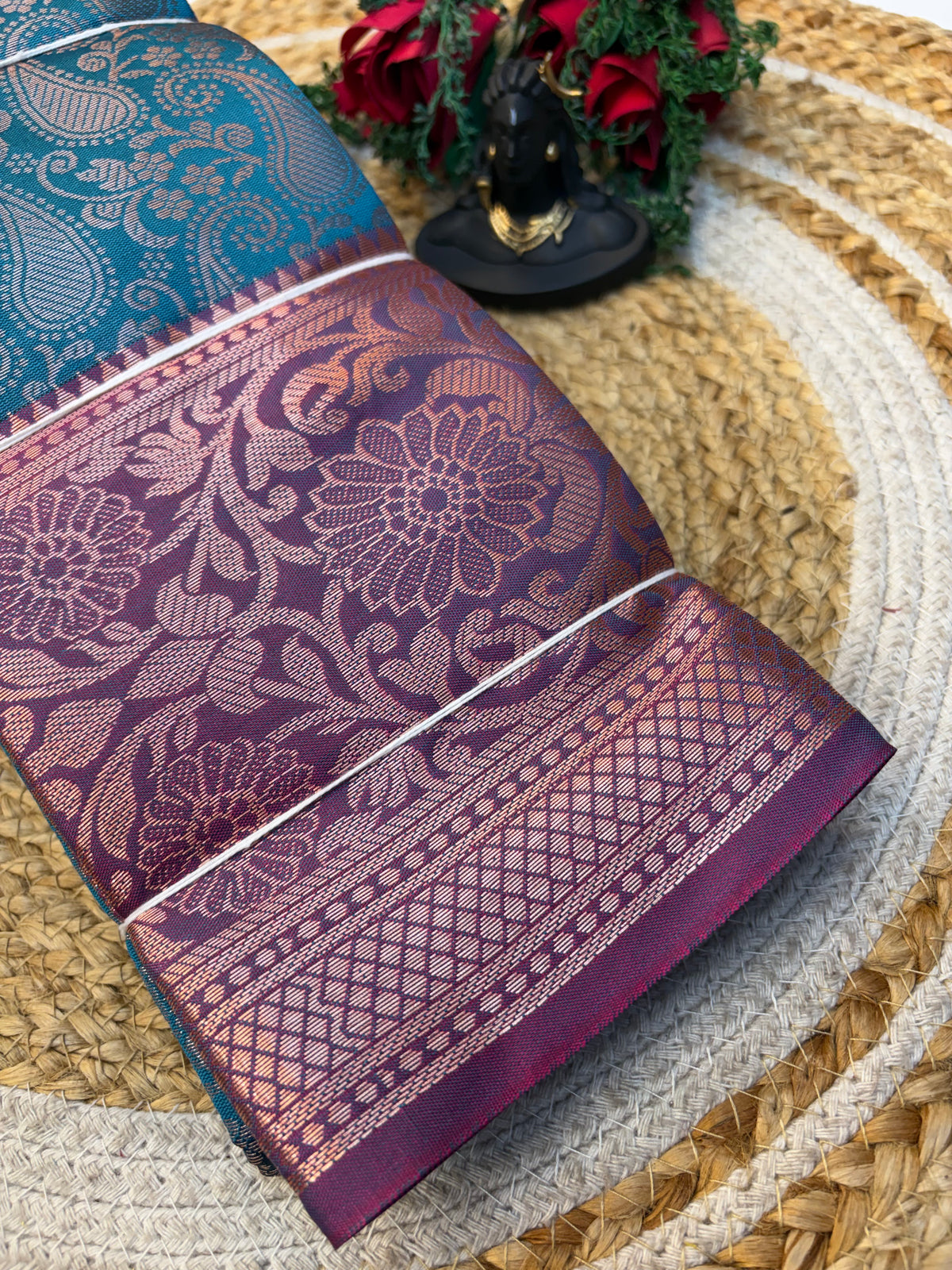 Banaras Semi-silk Saree for Premium and Elegant look.(KCBF28)