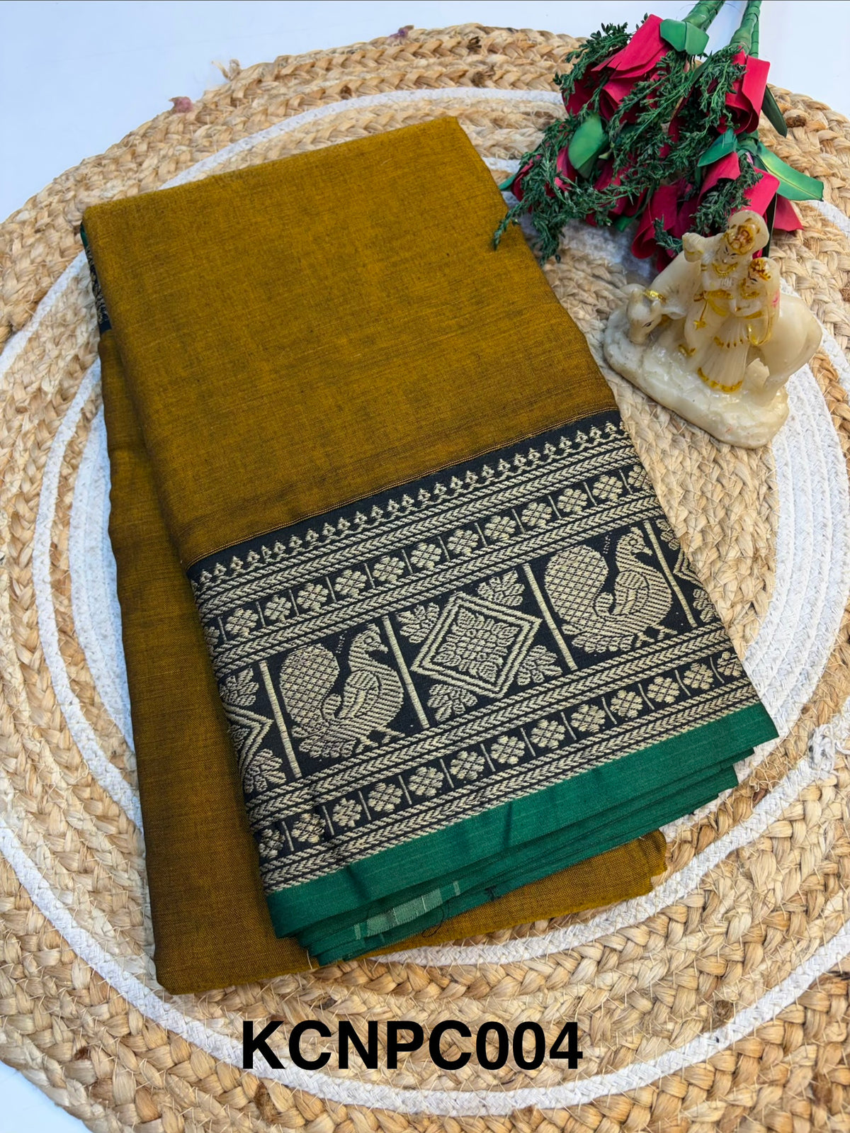 Narayan Pet Cotton Saree No Blouse(KCNPC004)