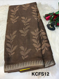 Jarjet sarees with Blouse-(KCFS12)