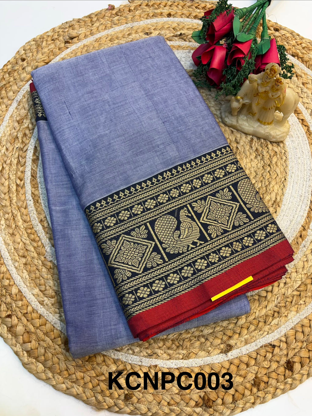 Narayan Pet Cotton Saree No Blouse(KCNPC003)