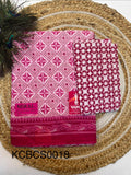 Bagru Cotton Saree with 1M Separate Blouse.(KCBCS0018)