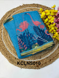 Linen Cotton Saree(KCLNS10)