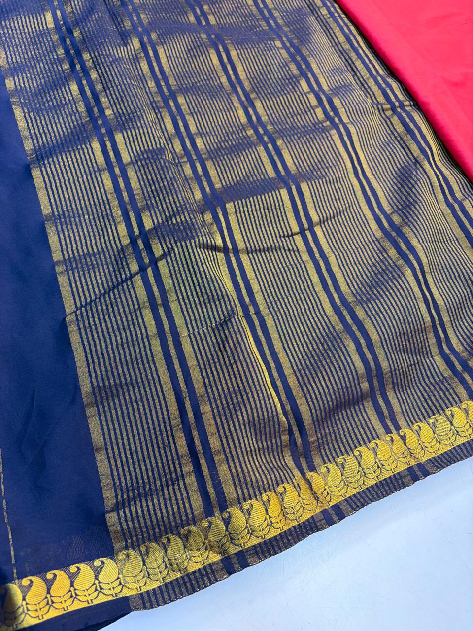 Mysore Silk Saree Elegant look.(KCMS12)